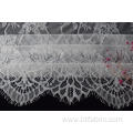 100% Nylon Panel Lace Fabric For Bridal